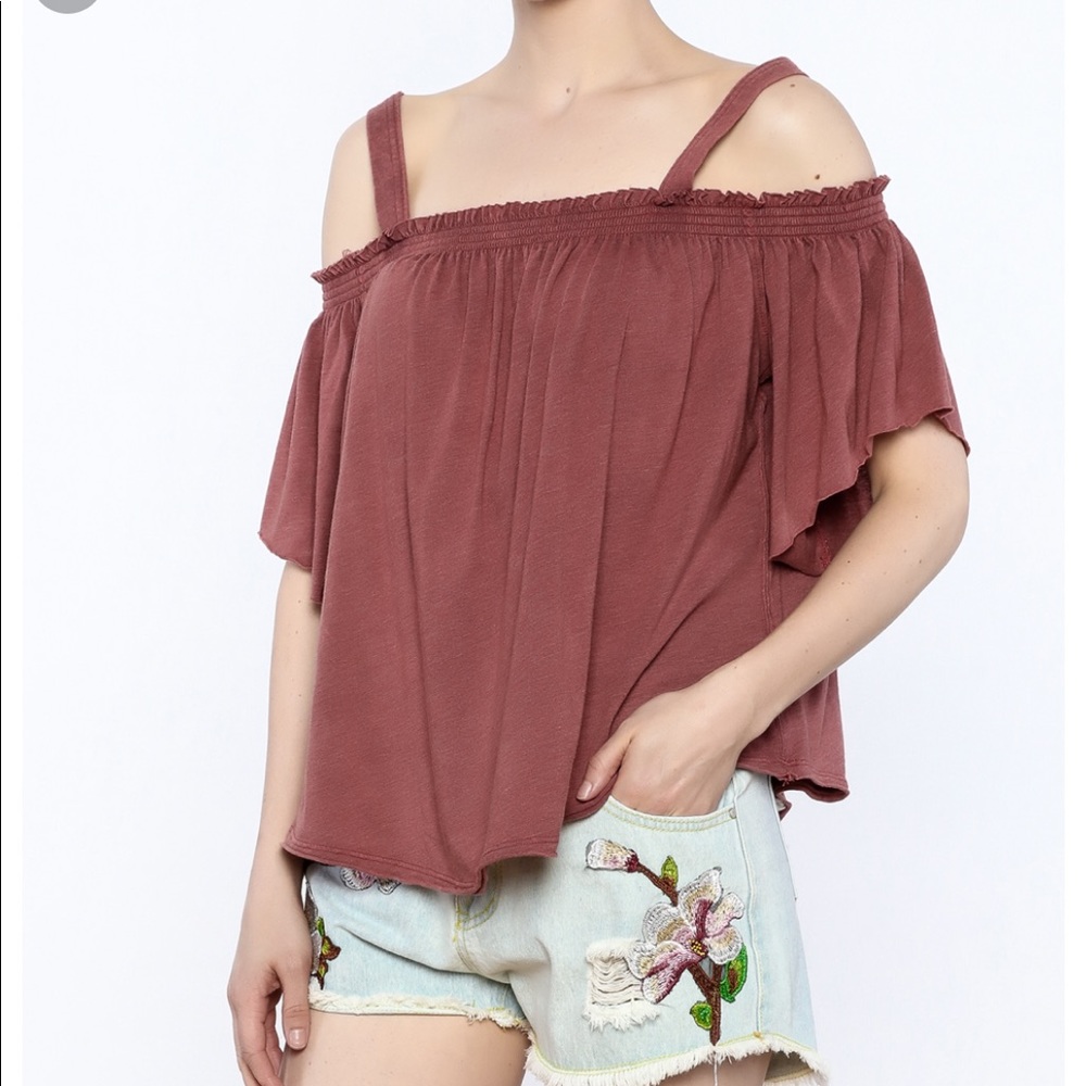 We The Free Off Shoulder Darling Top